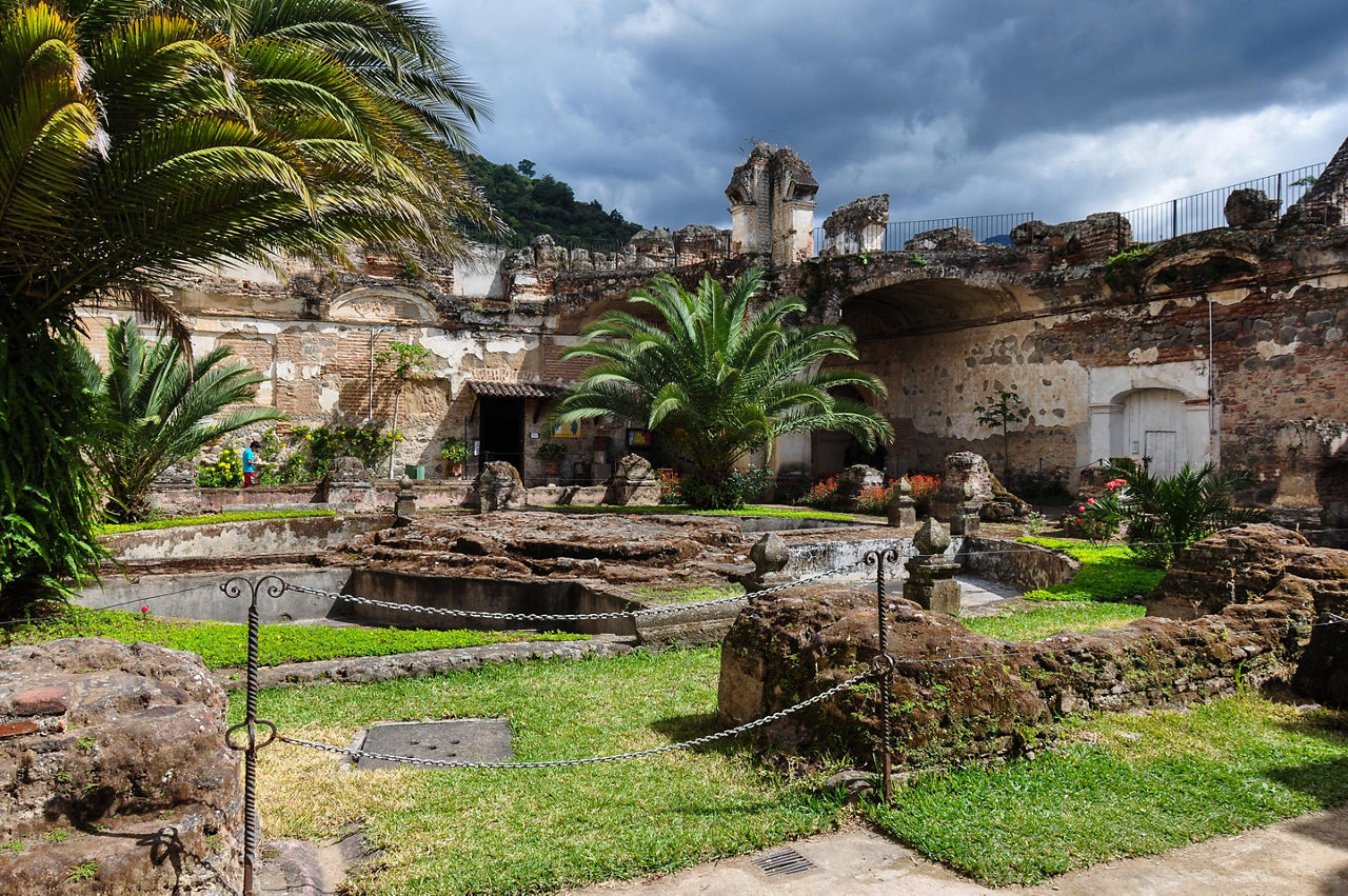 Puerto Quetzal, Guatemala Old Ruins