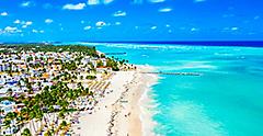 Beach Vacation and Travel Destination of Dominican Republic.