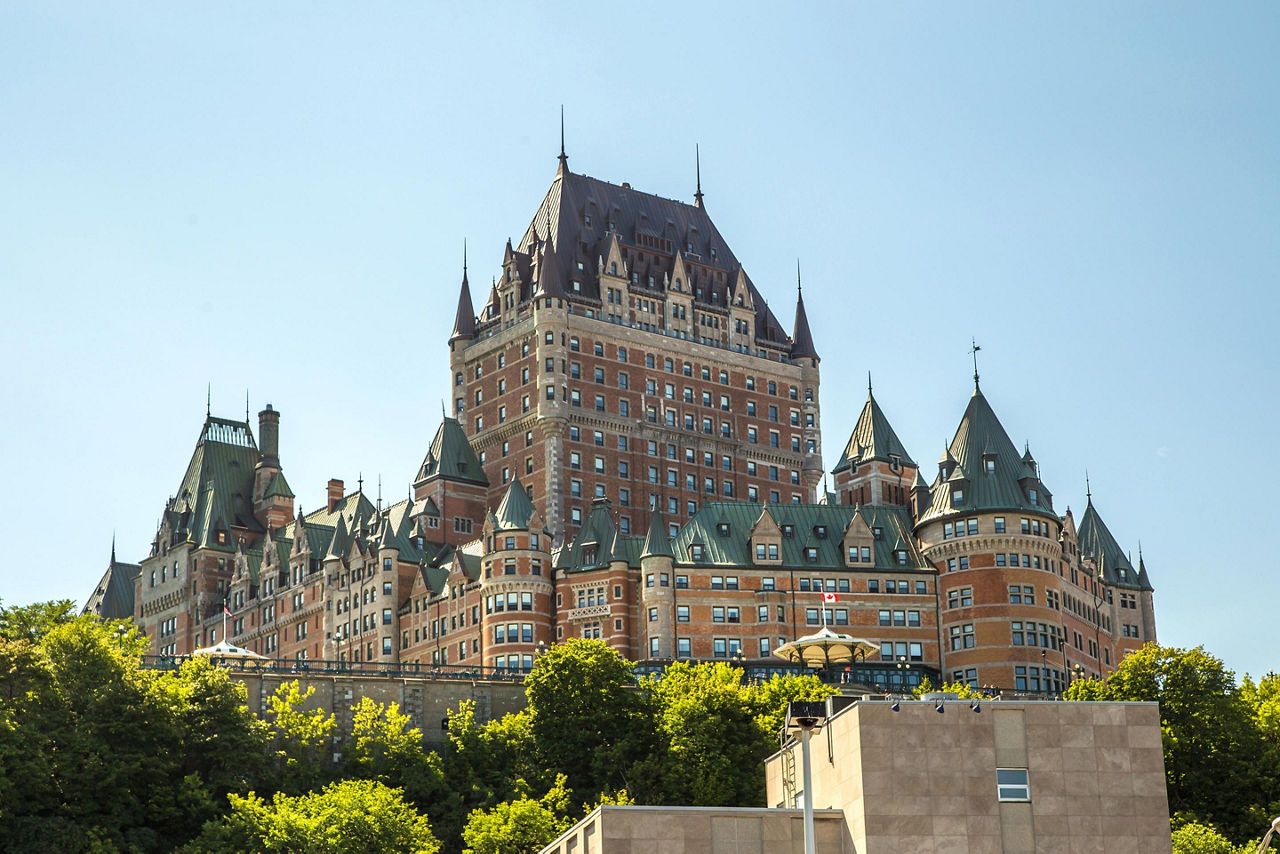 Quebec City, Quebec, Chateau Frontenac Castle