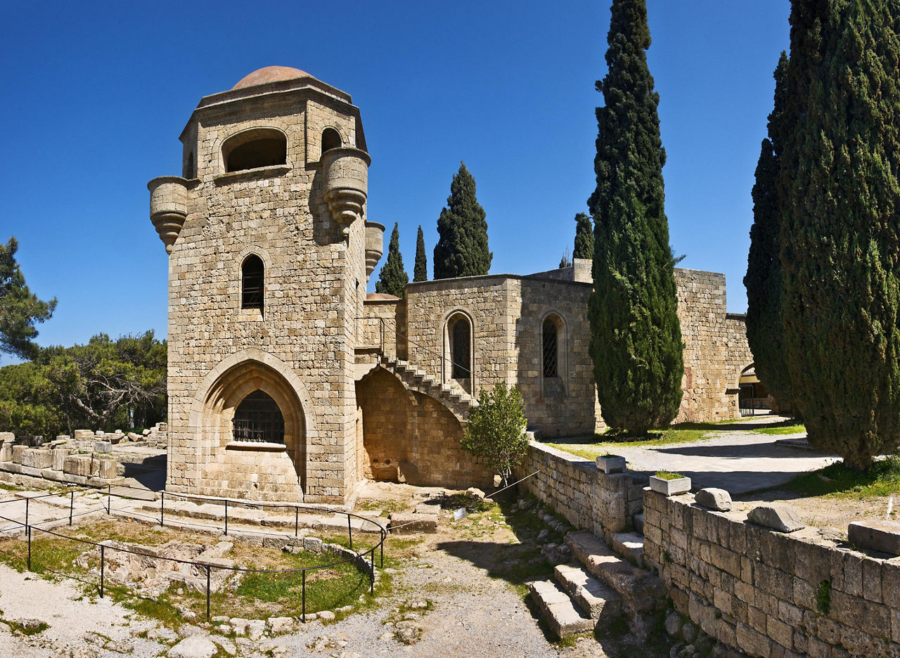Rhodes, Greece, Filerimos Monastery