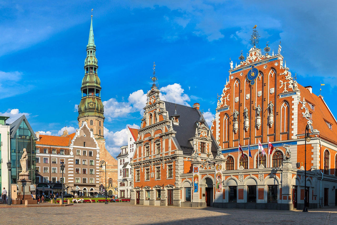 Riga, Latvia, House of the Blackheads