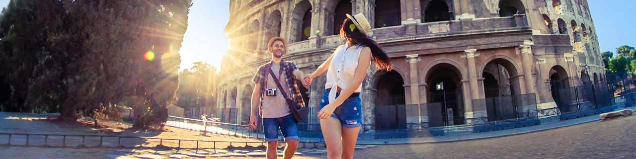 rome italy colosseum couple vacation cruise shore excursion 1920 480