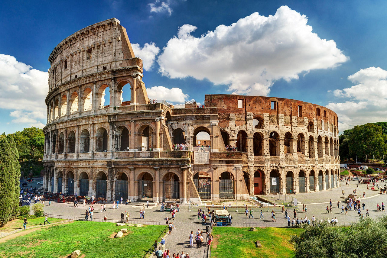 Rome (Civitavecchia), Italy Colosseum