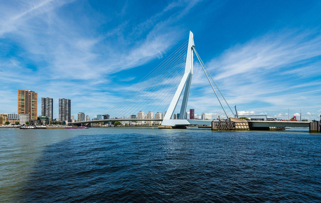 Rotterdam, Netherlands, Skyline