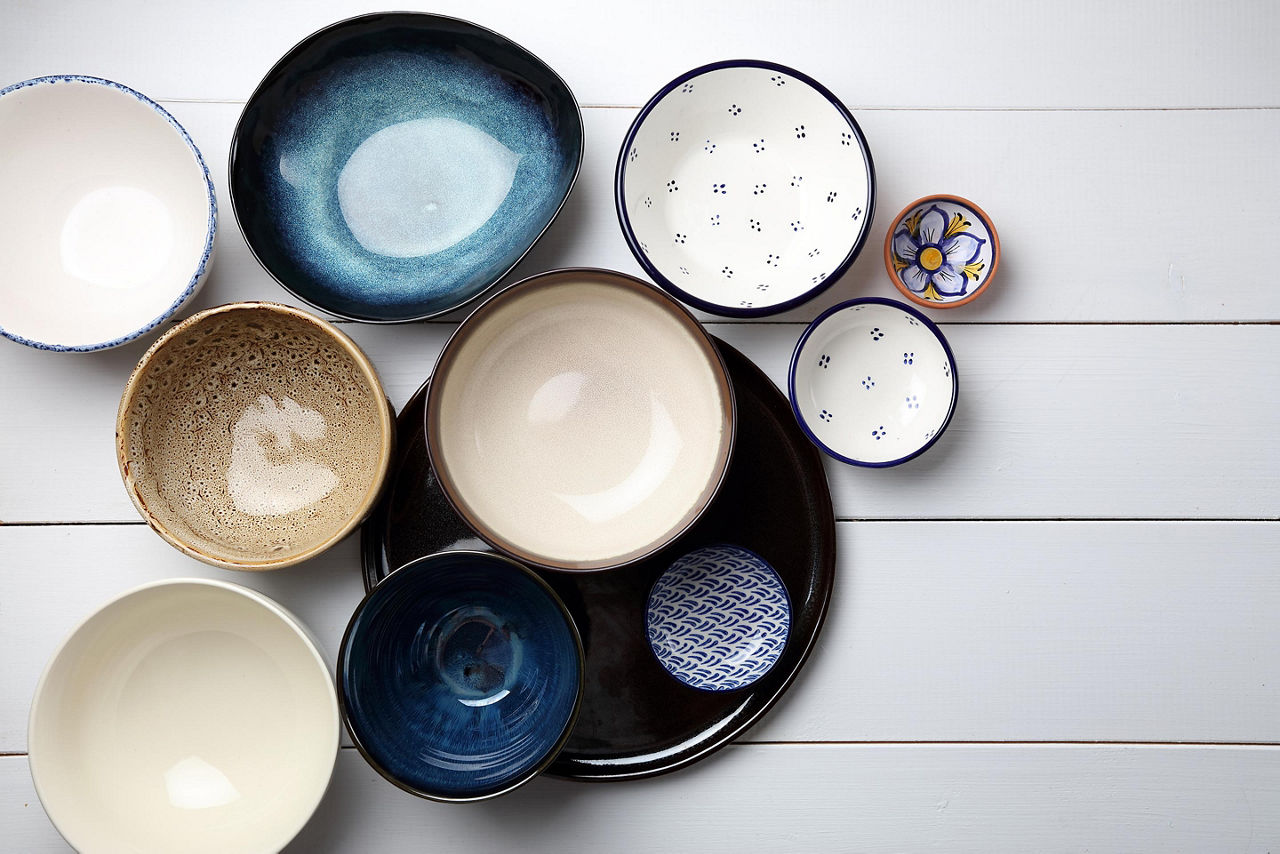 Variaous ceramic bowls for sale in Saguenay, Quebec