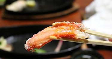 Crab seafood in Sakaiminato, Japan