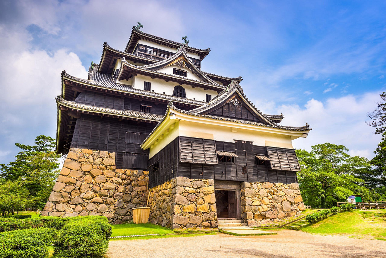 Matsue Castle in Sakaiminato, Japan