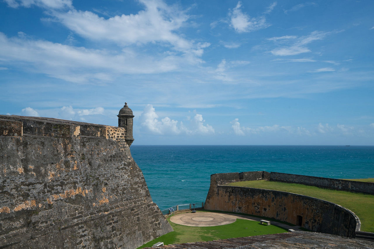 Castillo San Felipe del Morro During Sunny Day, San juan, Puerto Rico