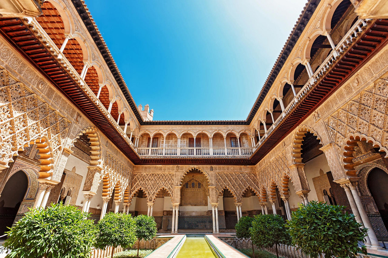 Seville (Cadiz), Spain Alcazar Palace