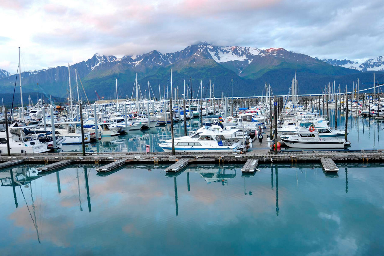 Boats by the Harbor, Seward, Alaska