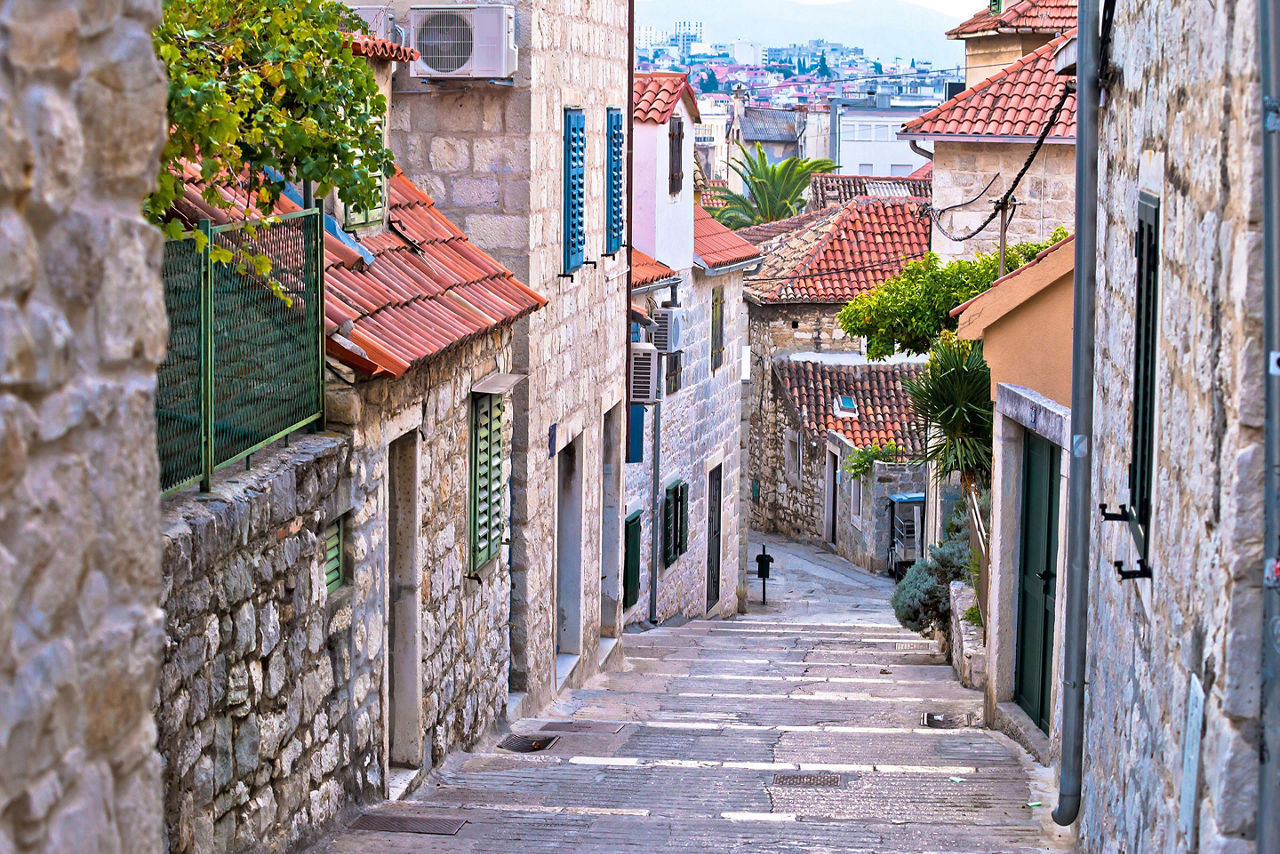 Split, Croatia Stone Street