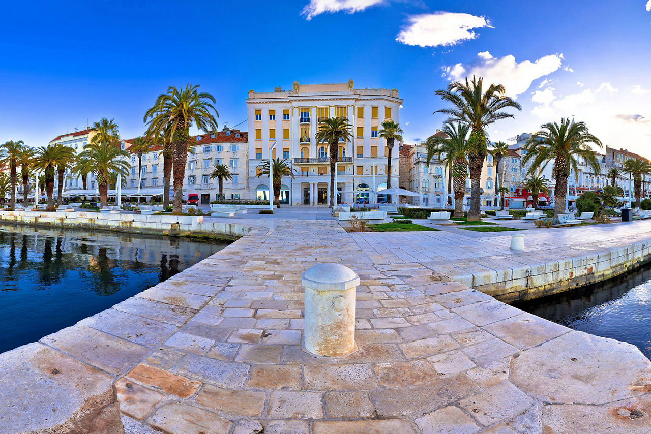 Split, Croatia Waterfront Panoramic