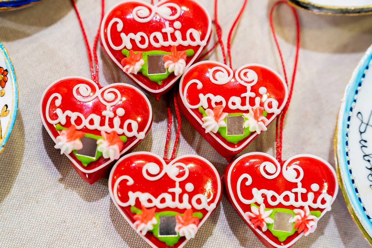 Croatia Licitar Hearts 