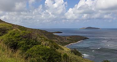 A View of Buck Island from Point Udall, St. Croix, U.S. Virgin Island