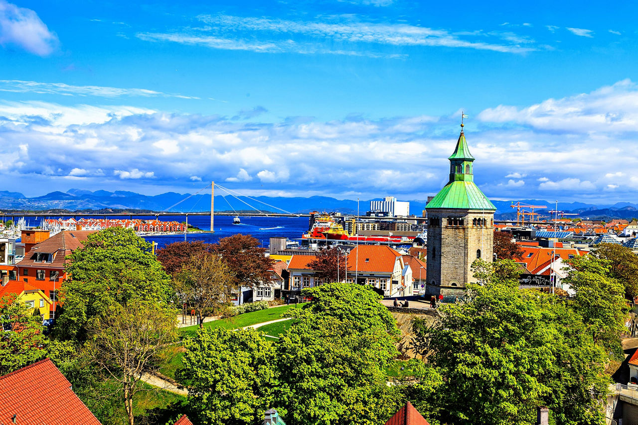 Stavanger, Norway, City view