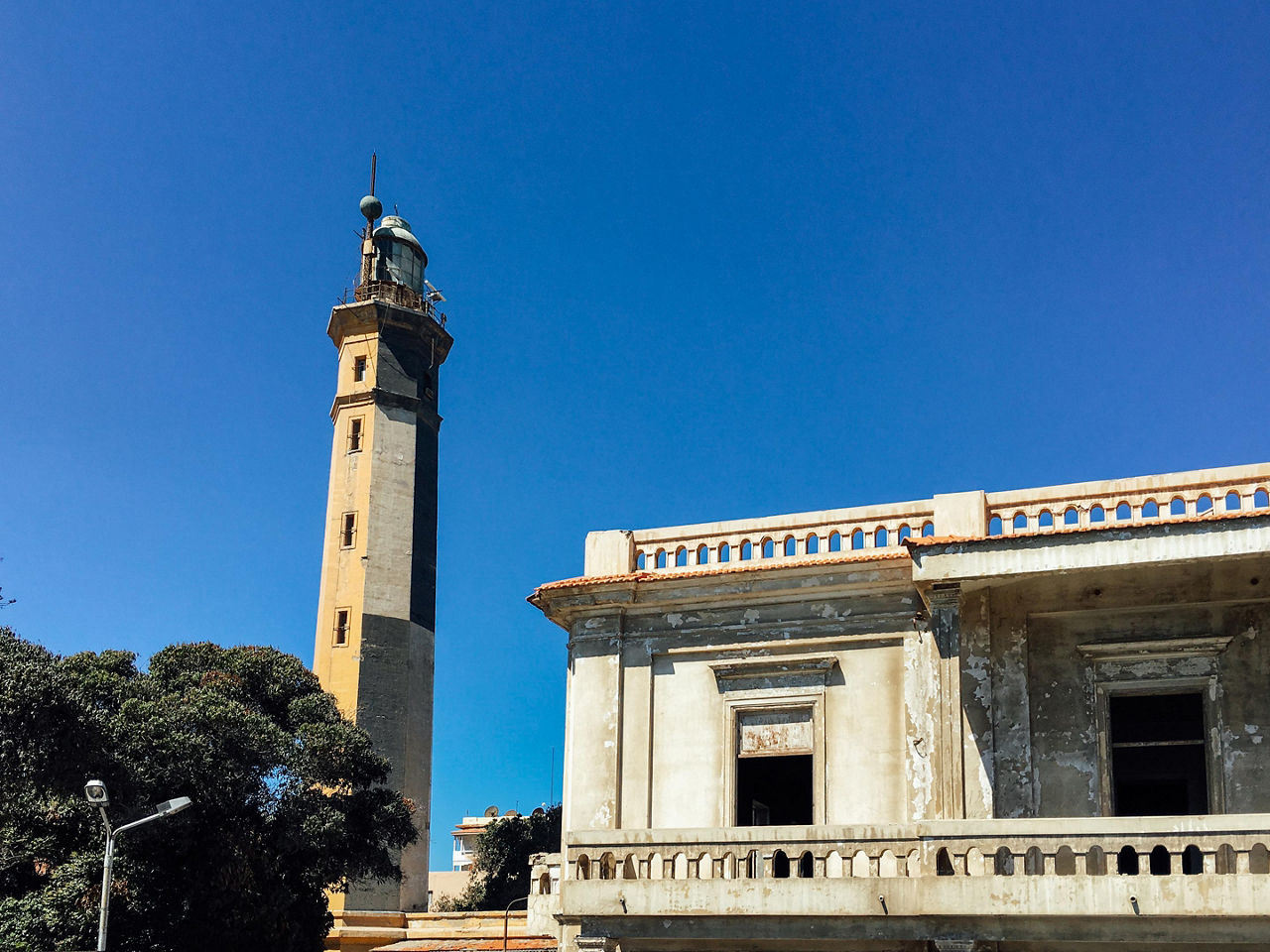 The Port Said lighthouse