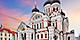 Estonia Tallinn Orthodox Alexander Nevsky Cathedral 