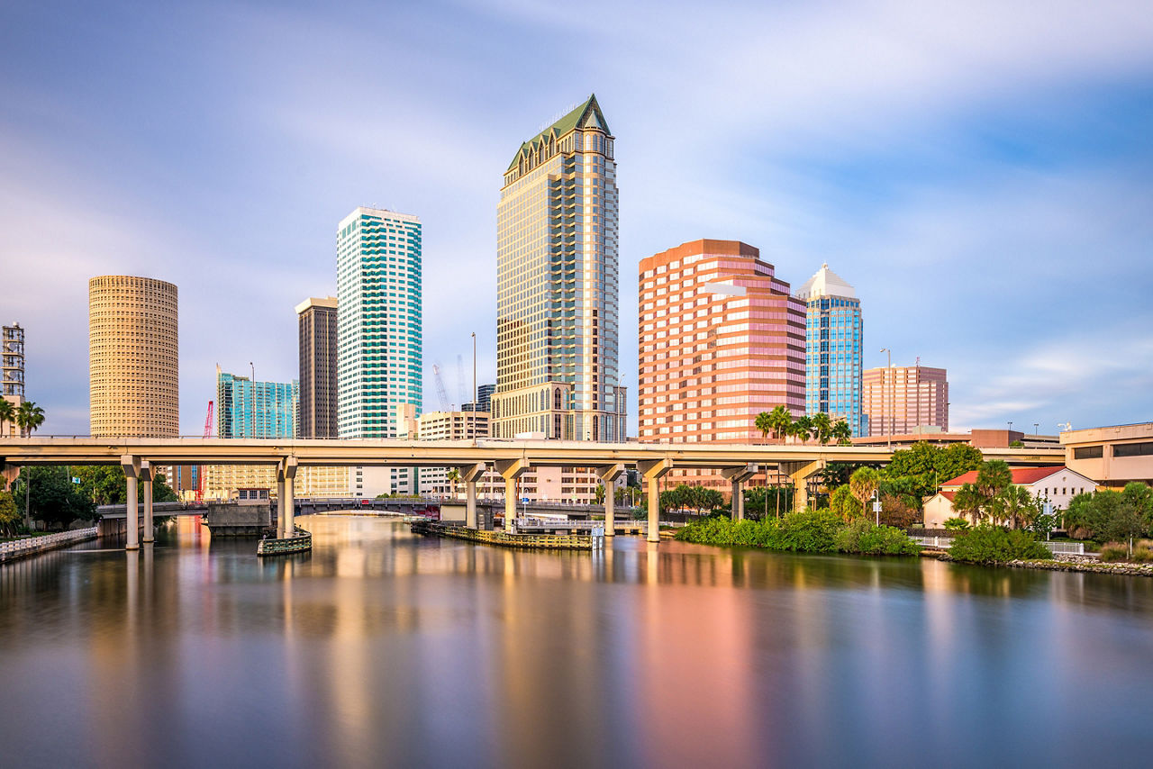 Downtown Skyline During Daytime, Tampa, Florida