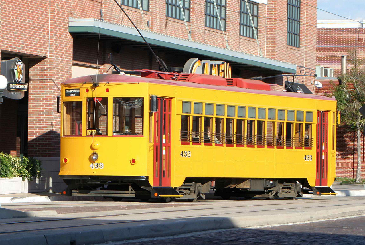 Yellow Trolley, Tampa, Florida