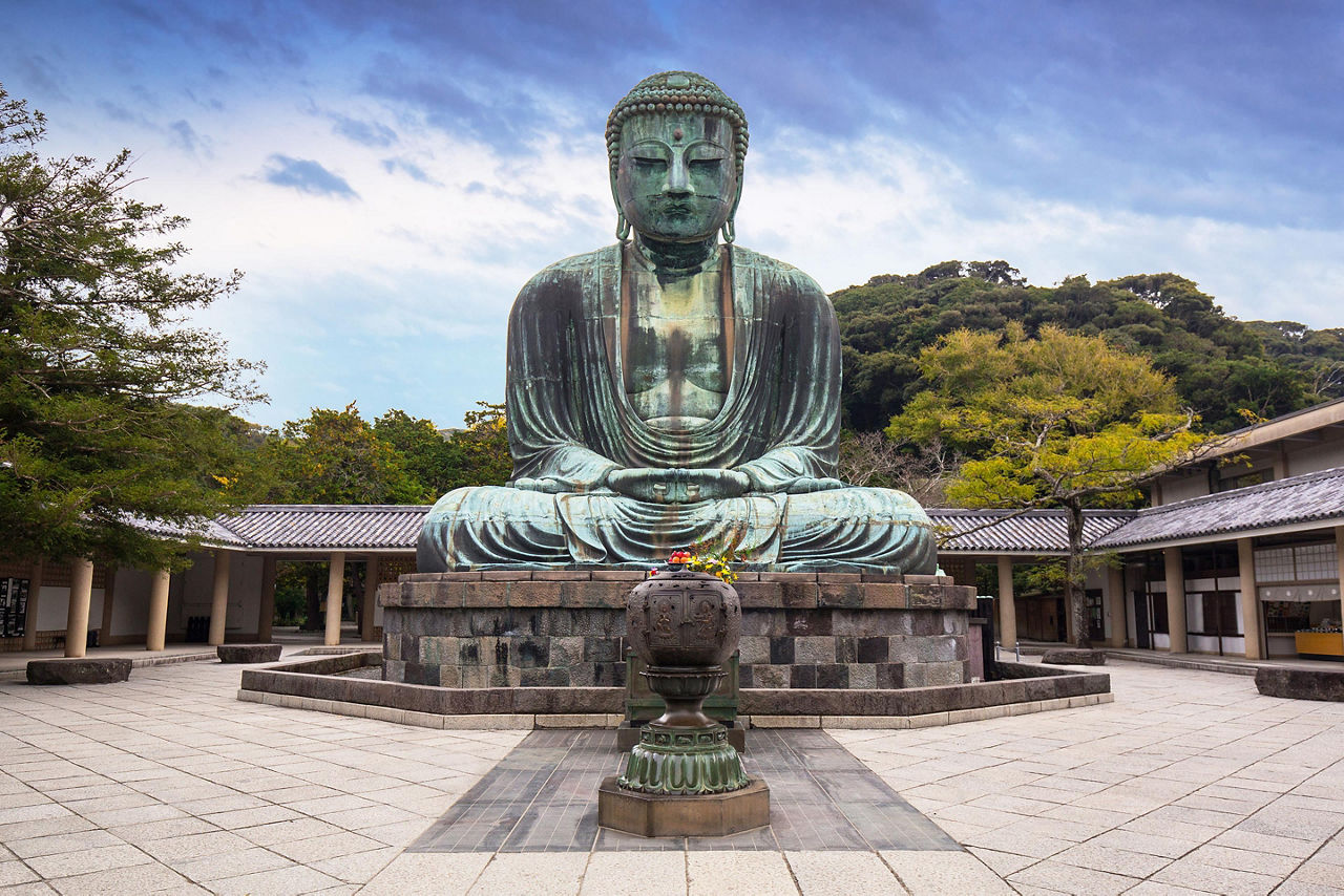Tokyo, Japan, Great Buddha bronze statue