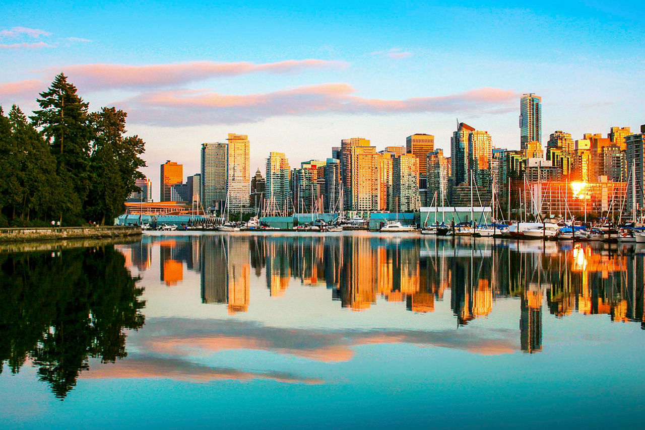 Stanley Park Sunset, Vancouver, British Columbia