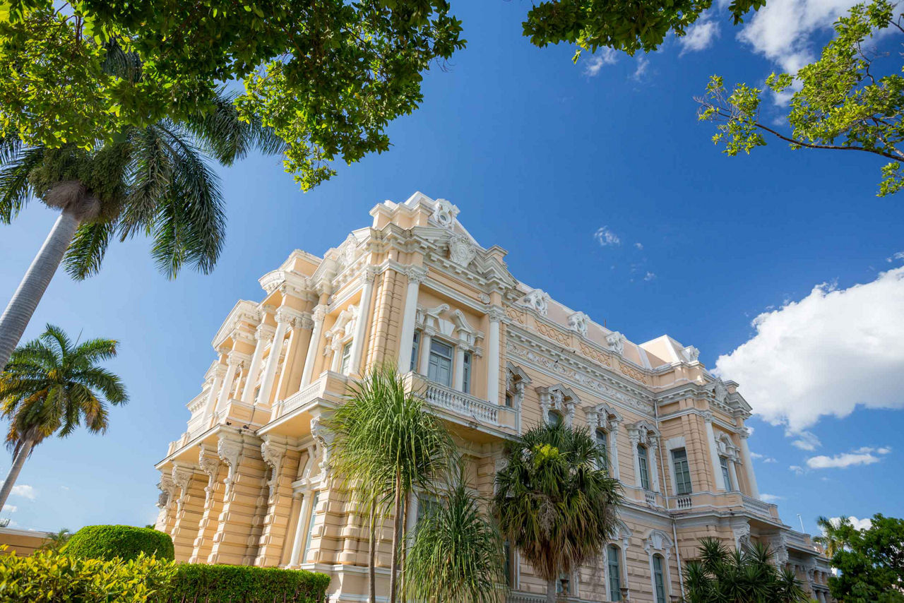 Merida Spanish Architecture, Yucatan, Mexico 