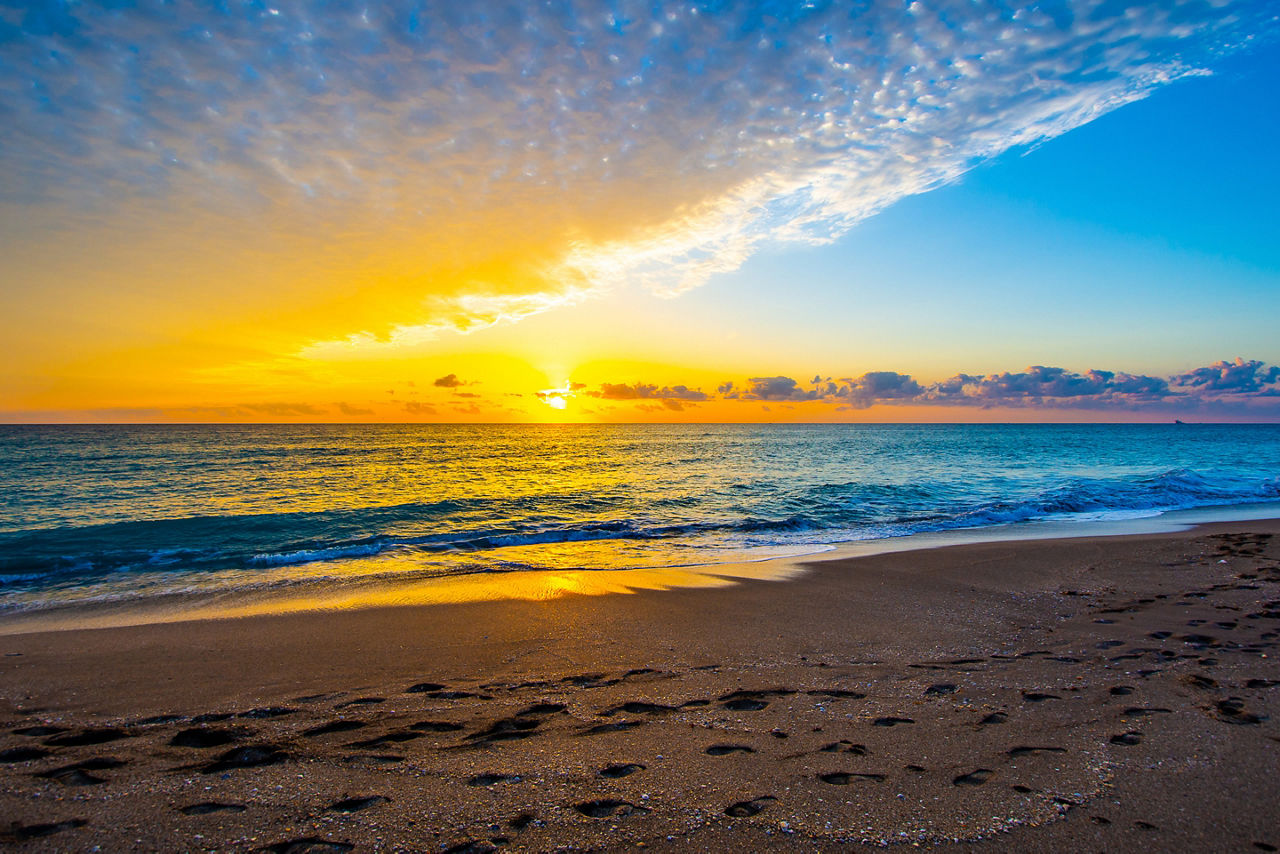Stuart Beach. Florida.
