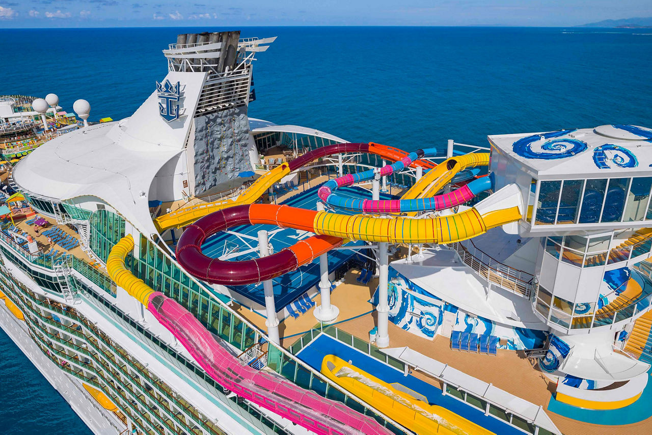 Navigator of the Seas The perfect Storm Aerial-Riptide and Blaster 