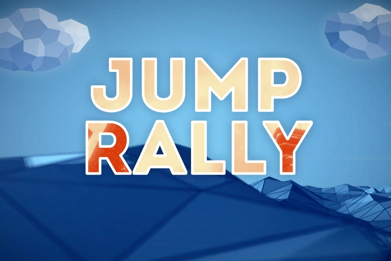Sky Pad Virtual Reality Jump Rally Game Screen