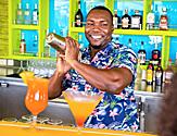 Lime and Coconut Bartender Cocktails
