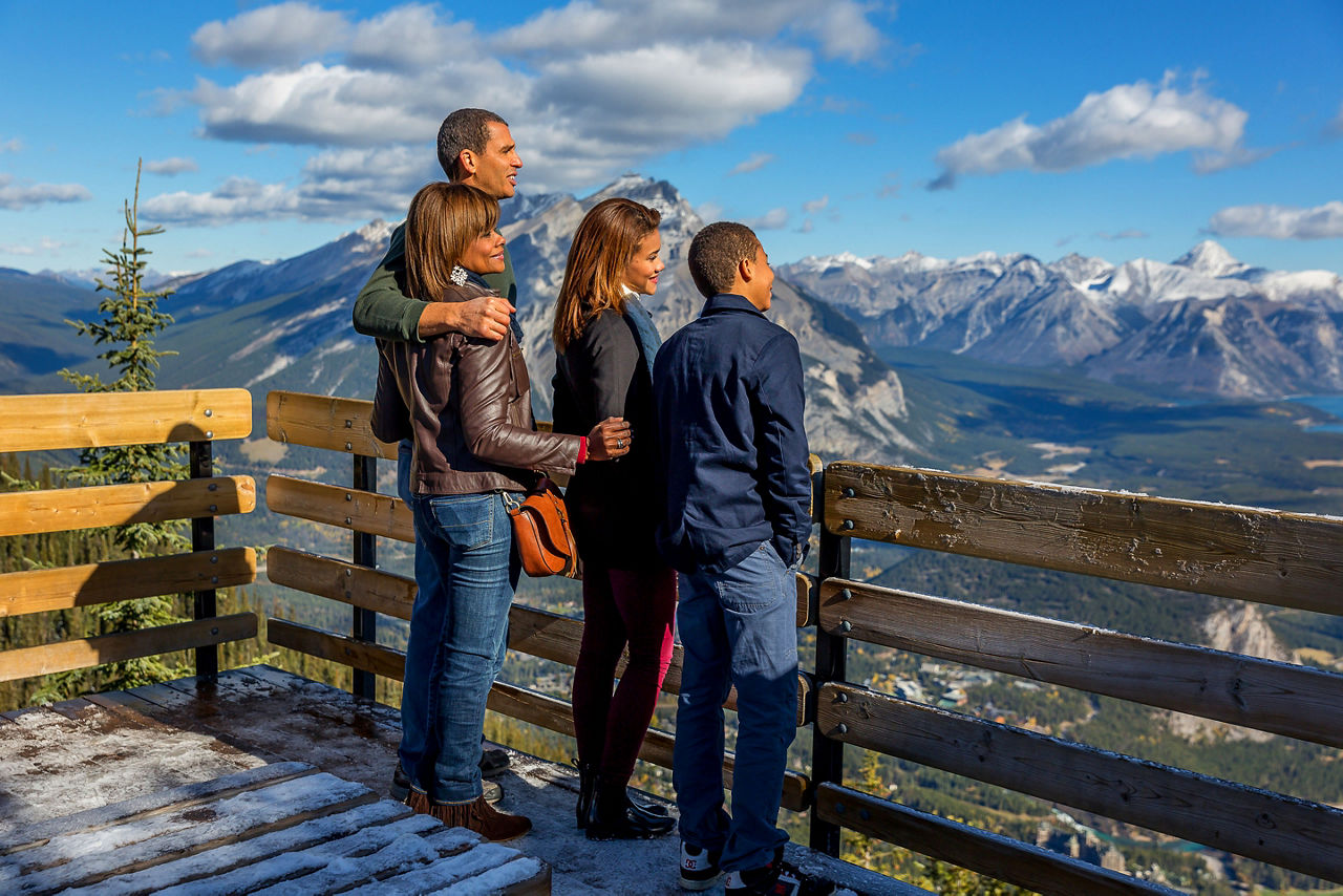Canada Banff Sulphur Mountain Look Out Cruise Tours