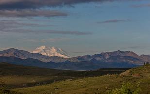Alaska Denali Mountains Sky