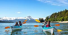 alaska juneau kayaking family shore excursion