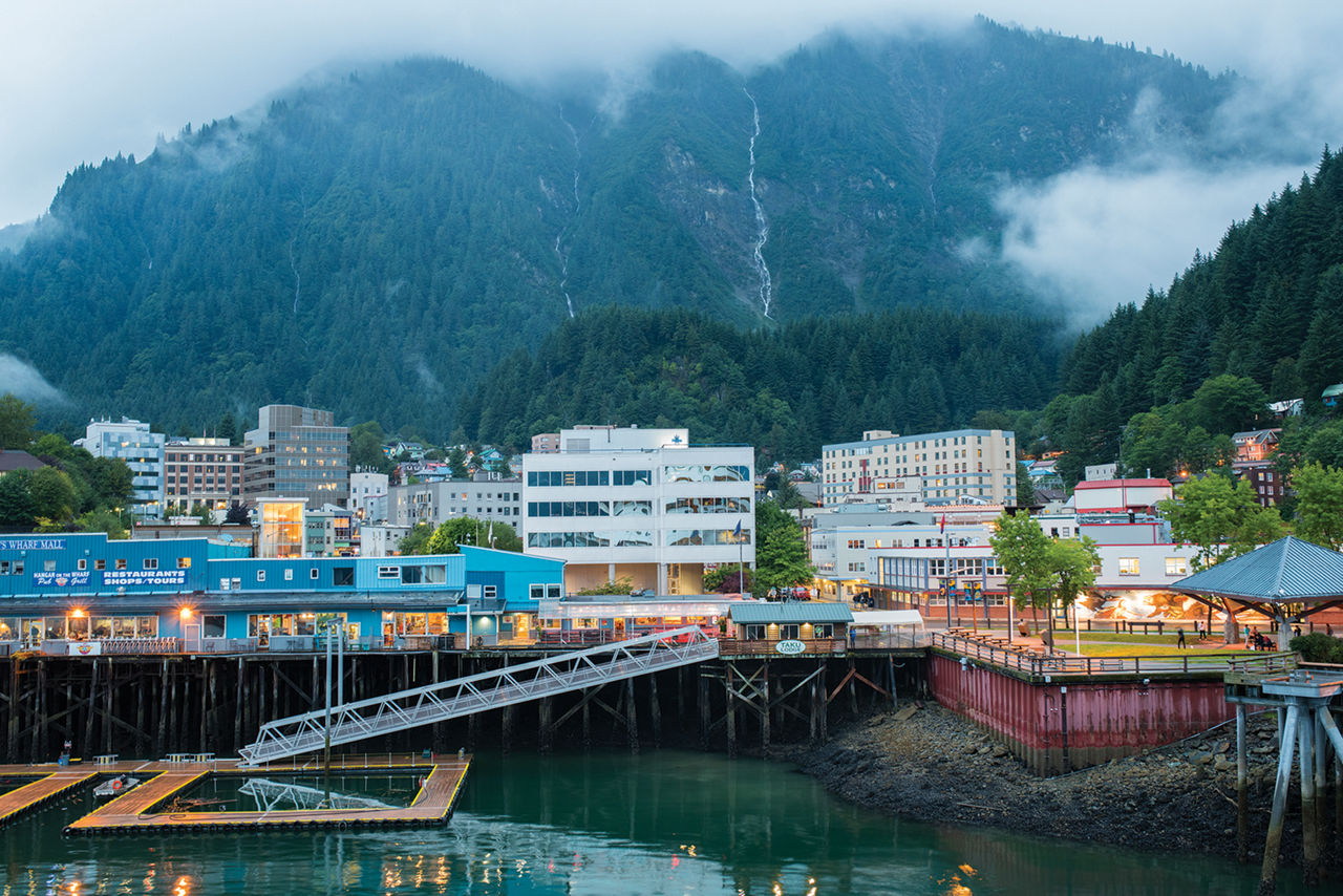 Alaska, Juneau Scenic Town