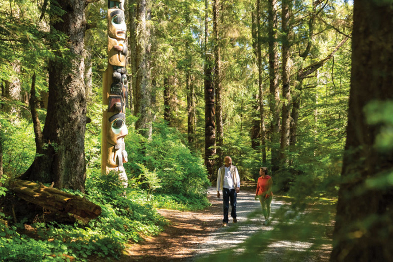 Alaska Skitka Totem Family Hiking Trail