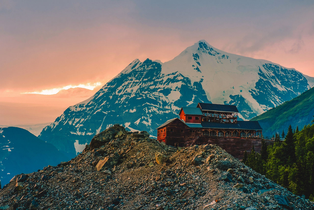 Kennicott Mill Building, Alaska. Wrangel-St. Elias National Park.
