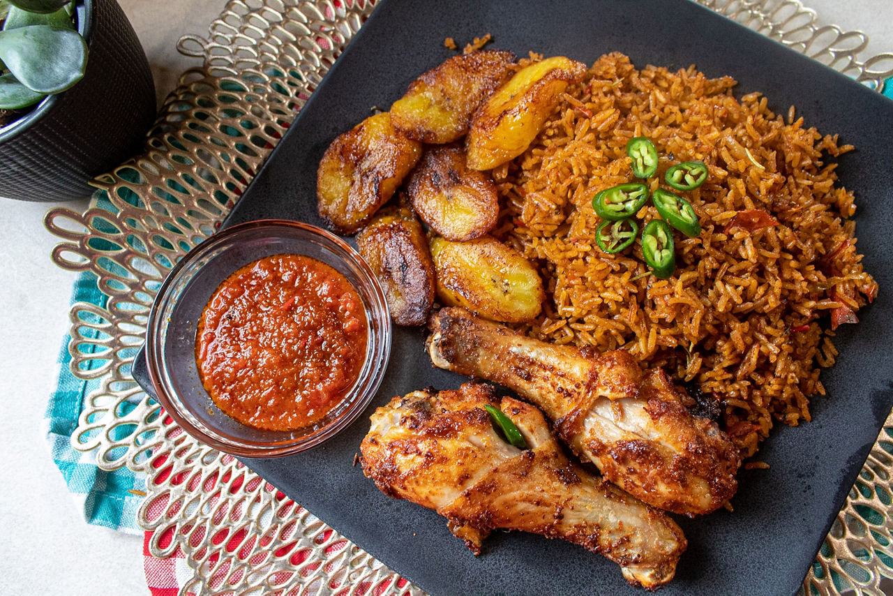 Jollof Rice West African Christmas Dish