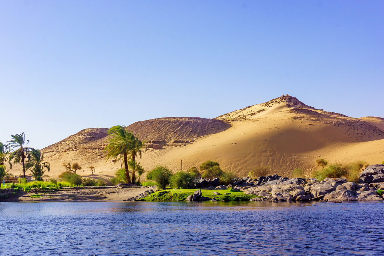 View of the River Nile. Egypt.