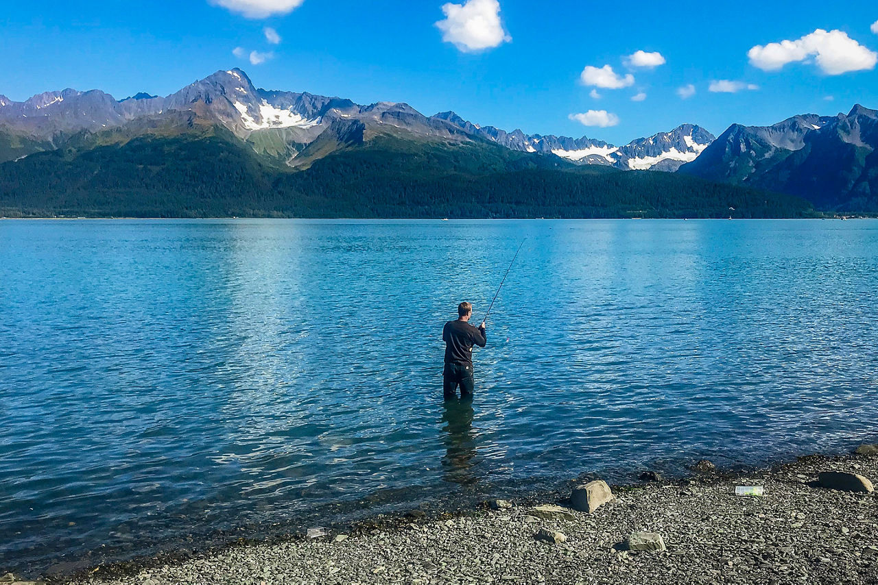 Alaska Seward Waterfront 