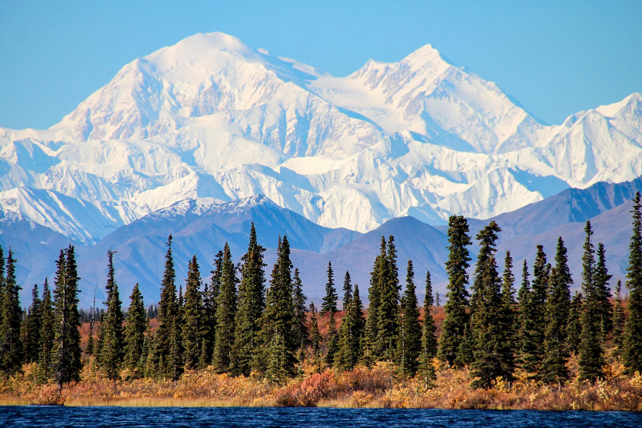Denali, Alaska Highest Mountain Peak