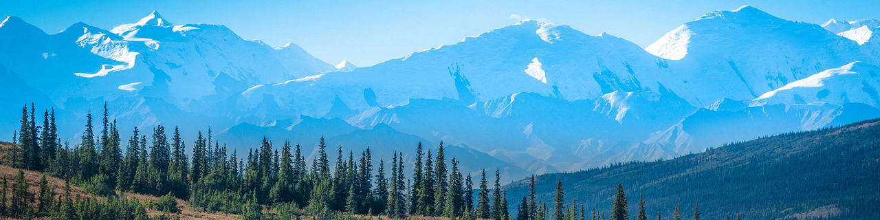 Denali, Alaska National Park Mountains