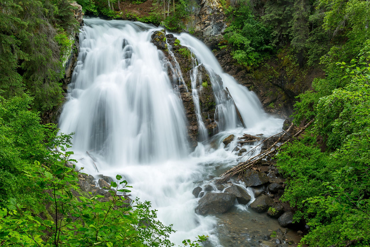Barbara Falls in Alaska