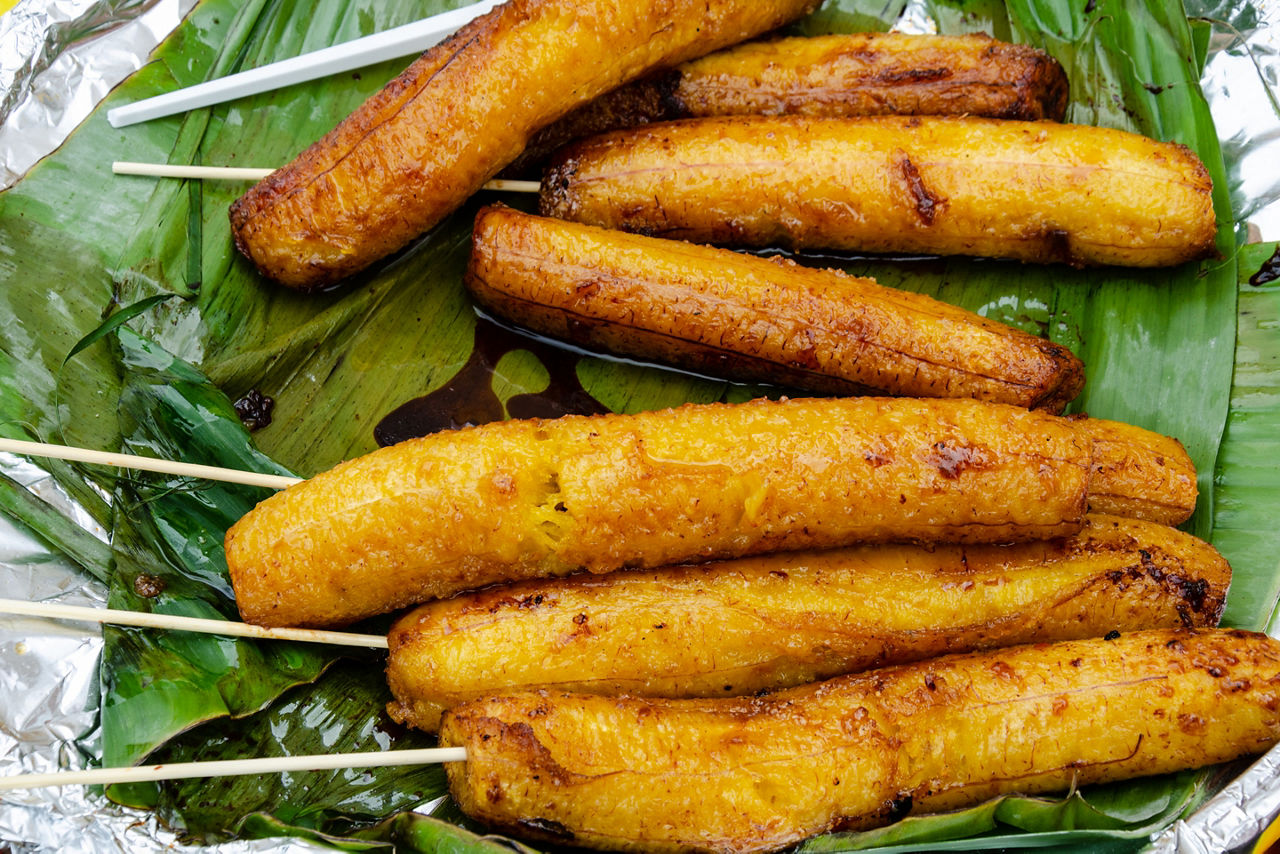 Banana cue is a popular Filipino snack