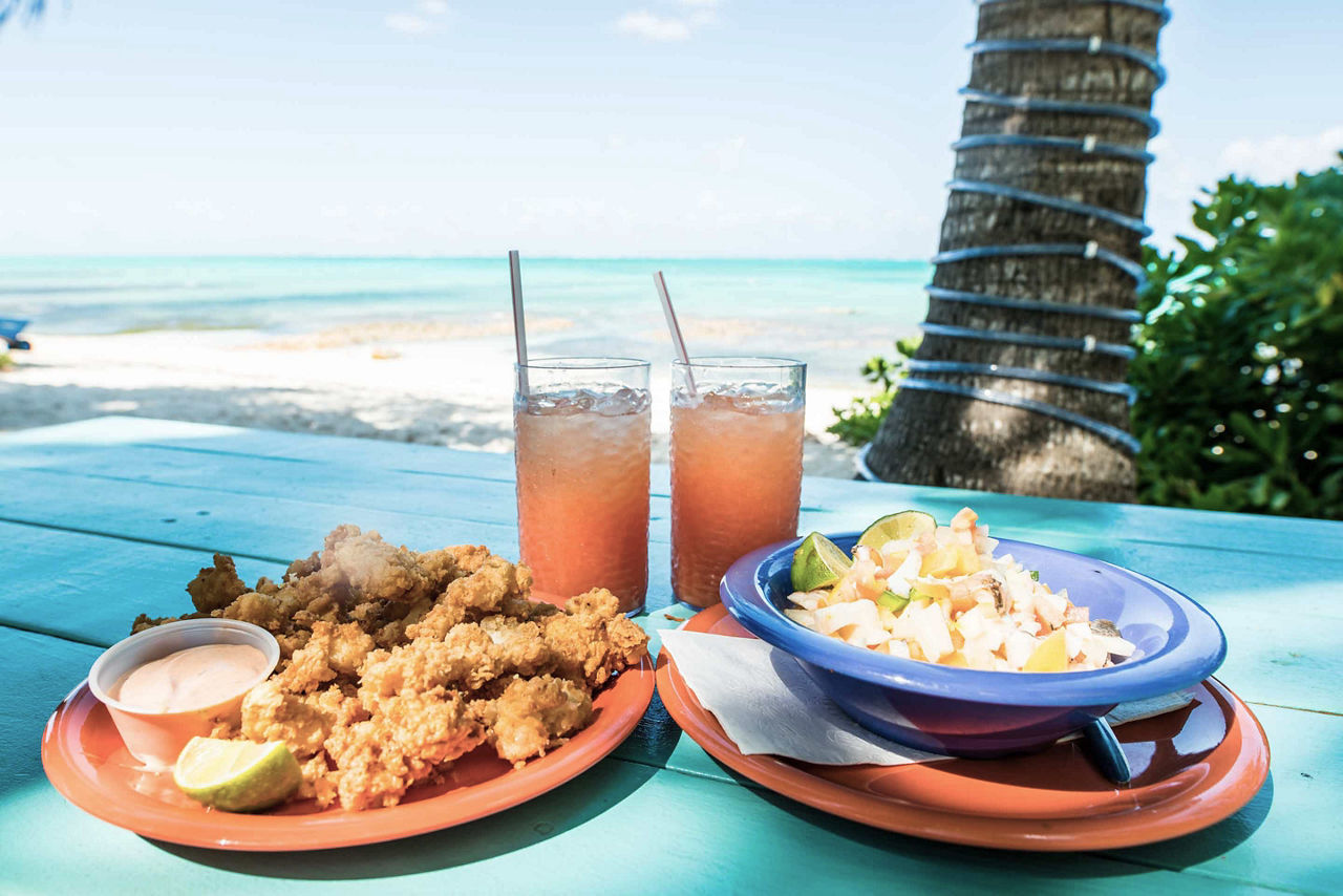Bahama's Conch Salad and Fritters