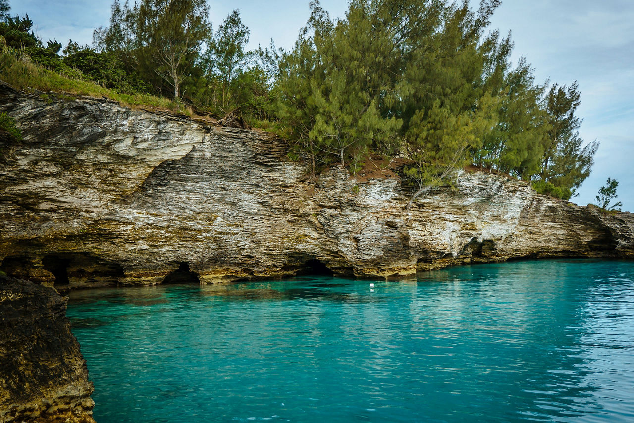 Clarence Cove at Admiralty House Park in Bermuda