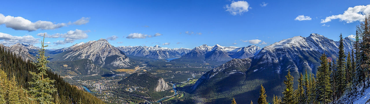 Canada Banff Mountain Landscape