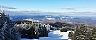 Ski Slope with the Adirondack High Peak, New York