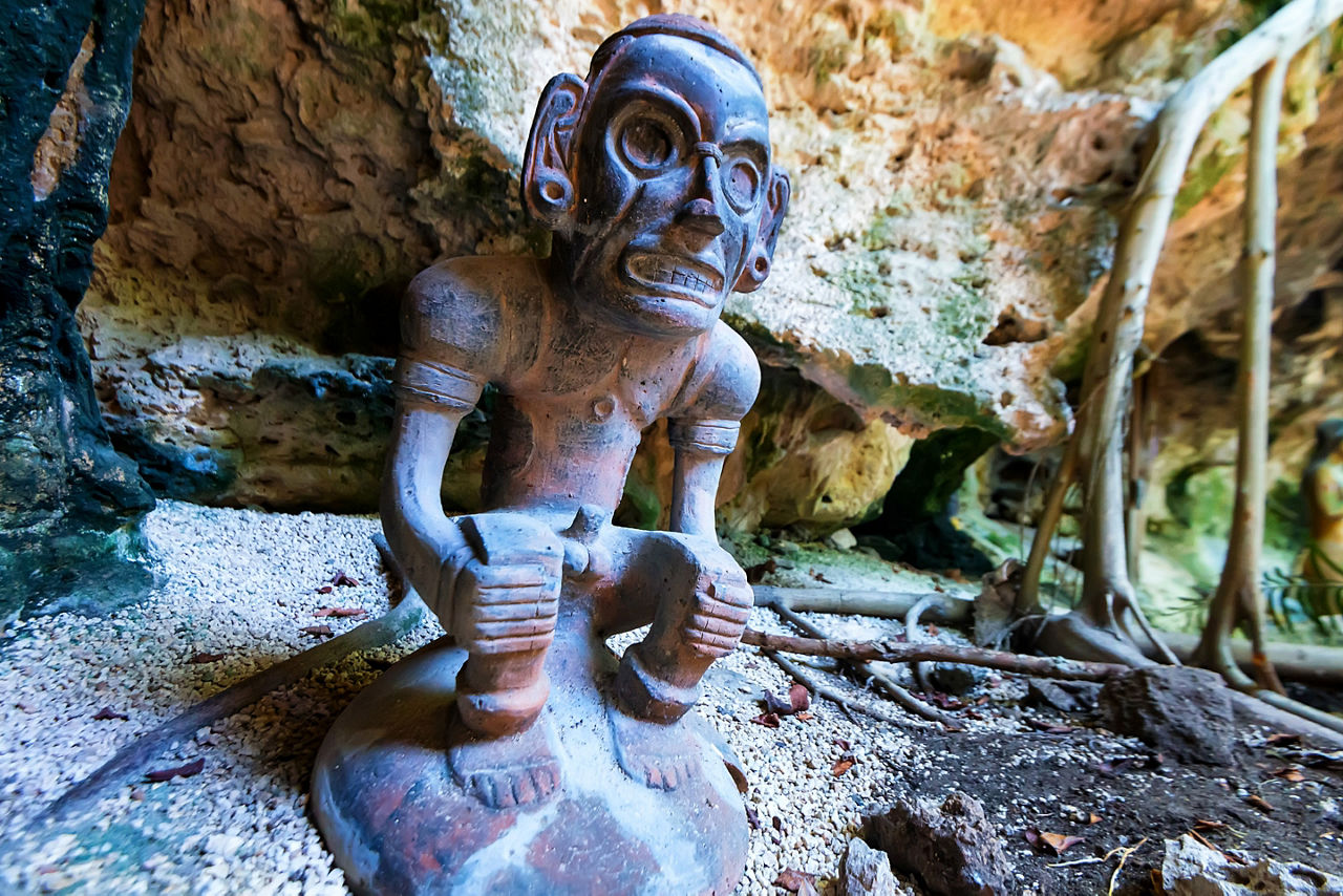 Small Stone Taino Idol Figurine