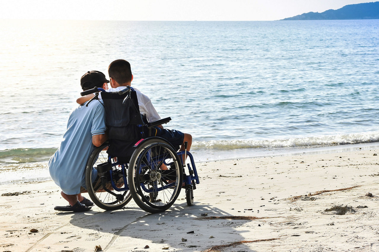 Caribbean Beach Family