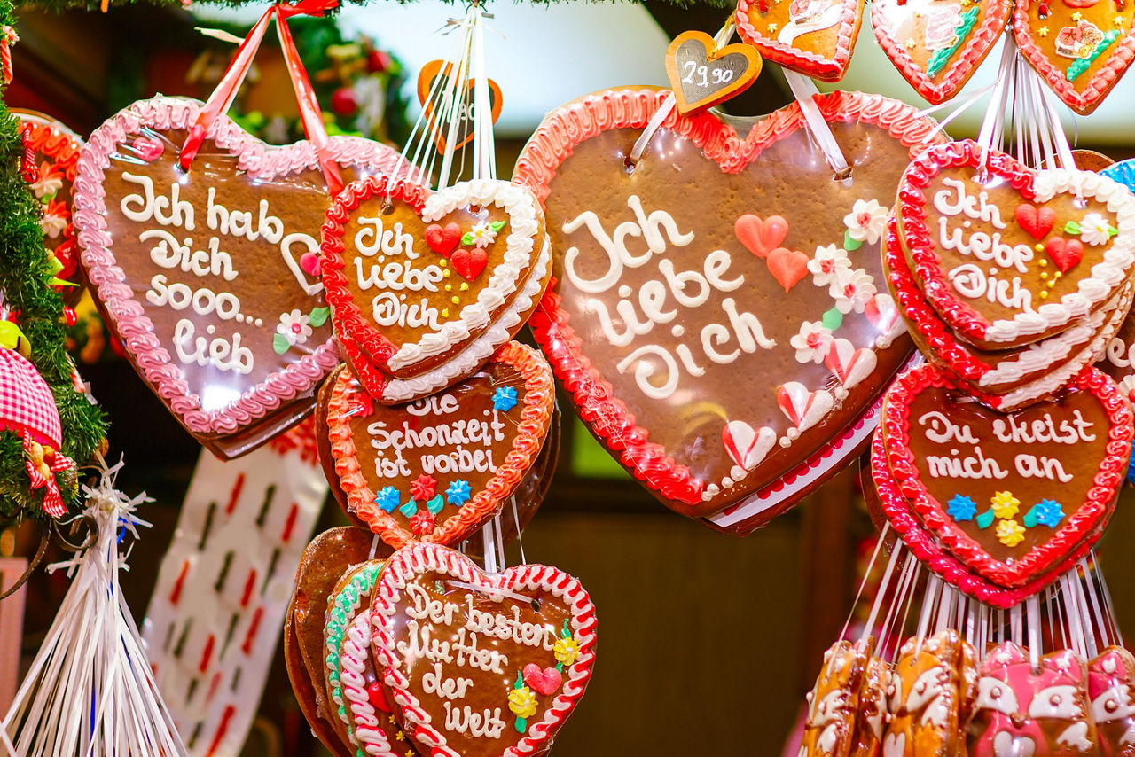 Germany Christmas Market Ginger Bread Cookies